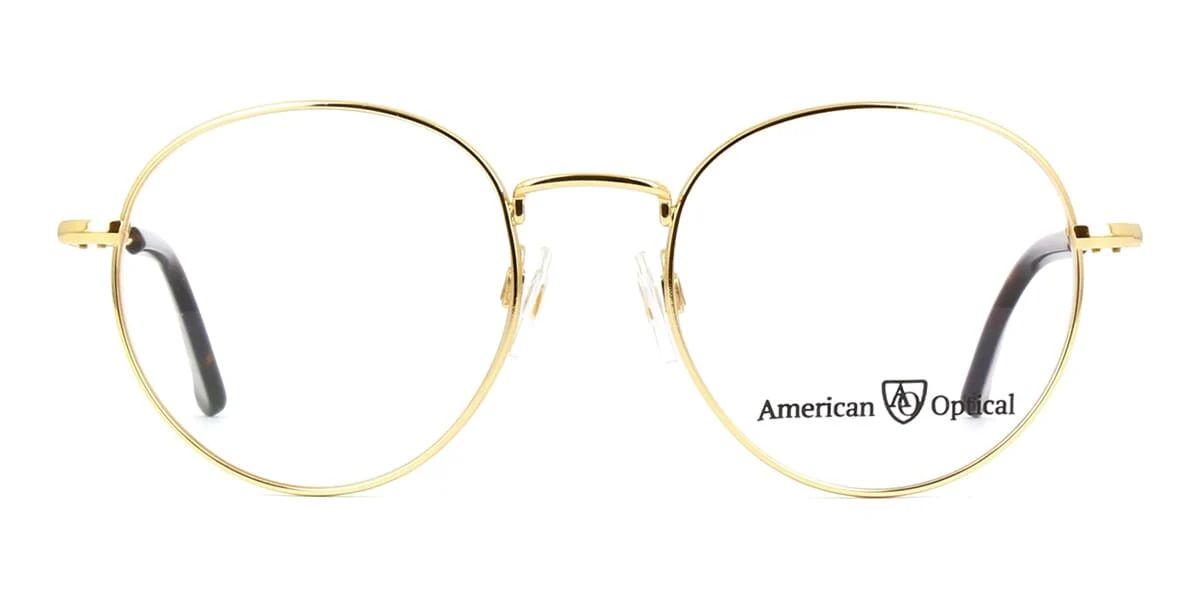 American Optical AO1002 Frame C1 ST TO Gold - Image 2