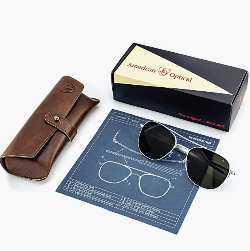 American Optical Original Pilot C1 BT CL GNN Gold 23K - Image 5