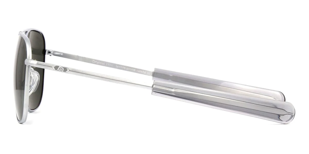 American Optical Original Pilot C4 BT SM GNG-P Matte Silver Polarised - As Seen On Johnny Depp & Greg Kinnear - Image 3