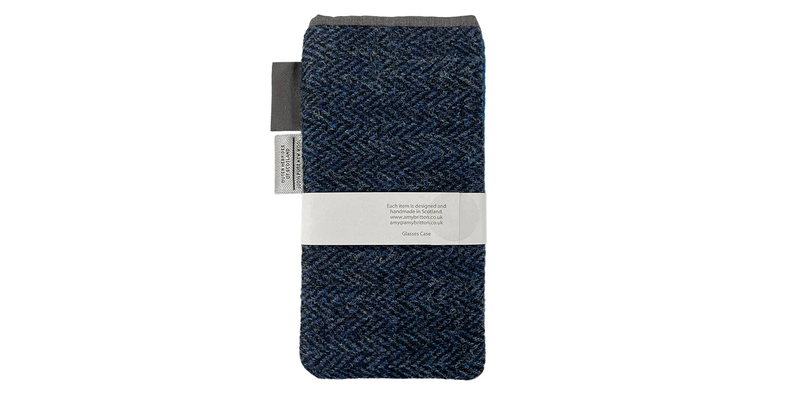 Amy Britton Sunset Harris Tweed Sunset Orange Soft Case - Image 2