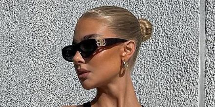 Balenciaga BB0095S 001 - As Seen On Bella Hadid - Image 7