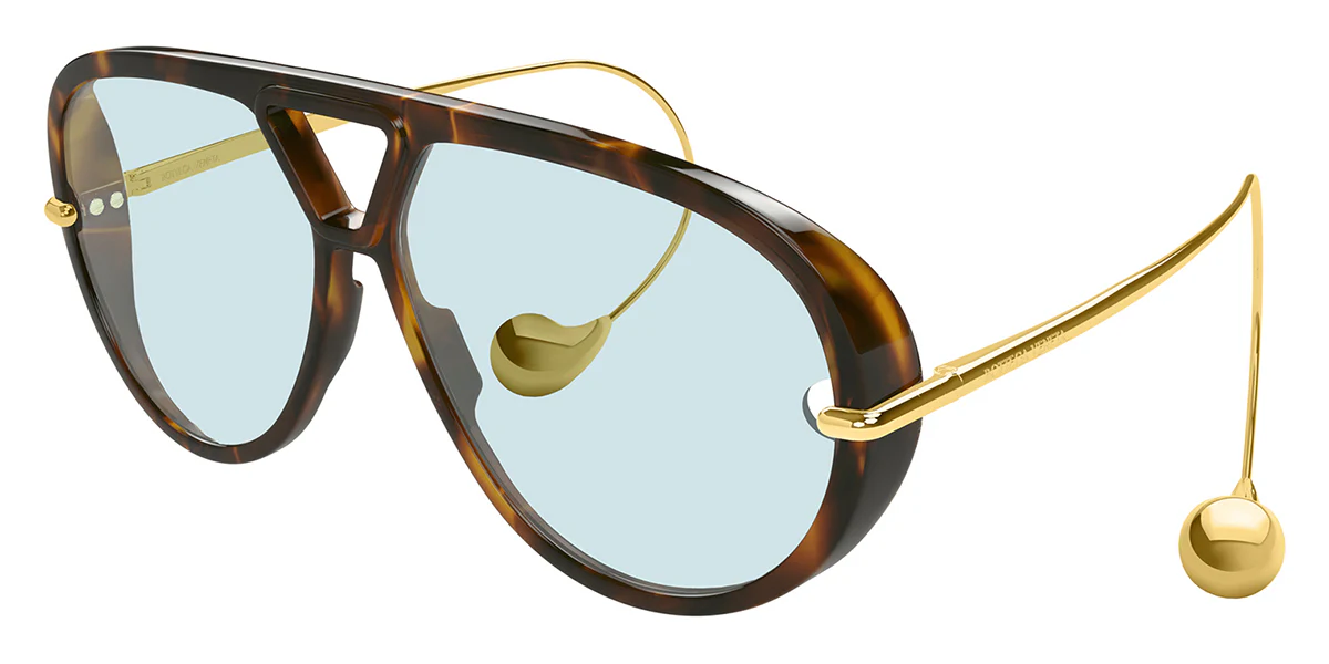 Bottega Veneta BV1273S 007 Drop Aviator - As Seen On Miley Cyrus & Eve