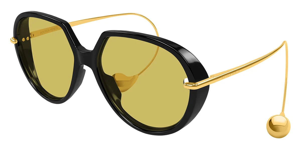 Bottega Veneta BV1436S 001 - As Seen On Munya Chawawa