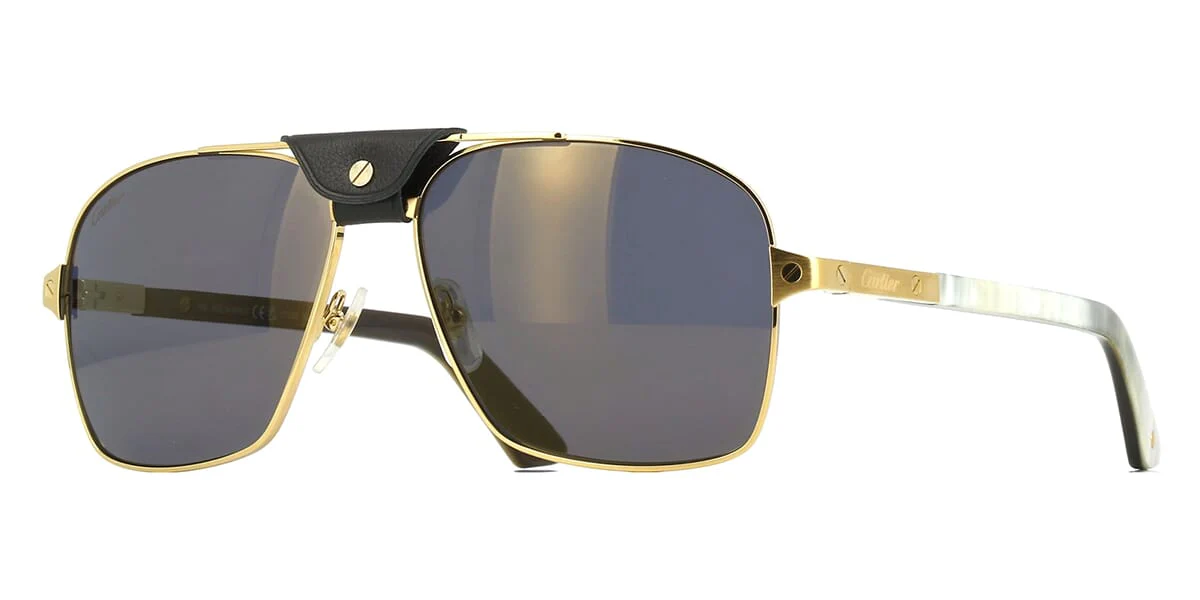 Cartier Buffalo Horn CT0389S 003 Polarised