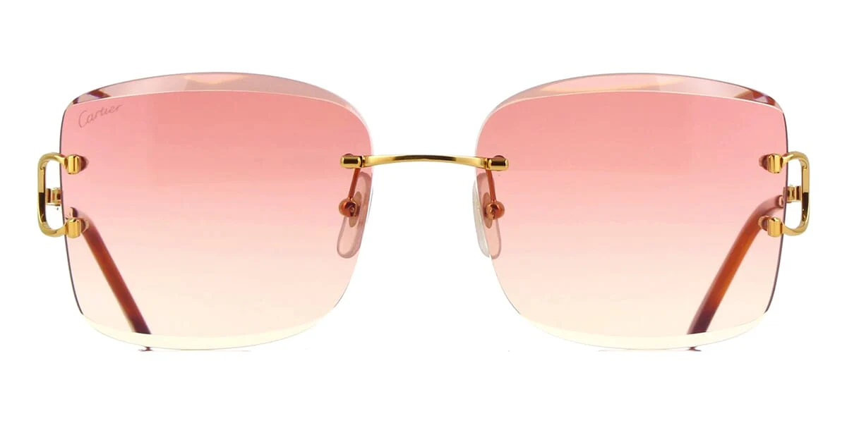 Cartier CT0007RS 001 - As Seen On DJ Khaled & Cardi B - Image 2