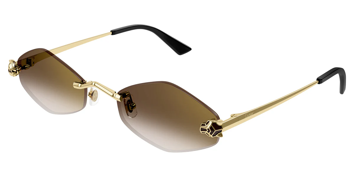 Cartier Panthere CT0433S 002 - As Seen On Riyad Mahrez & Keith Lee