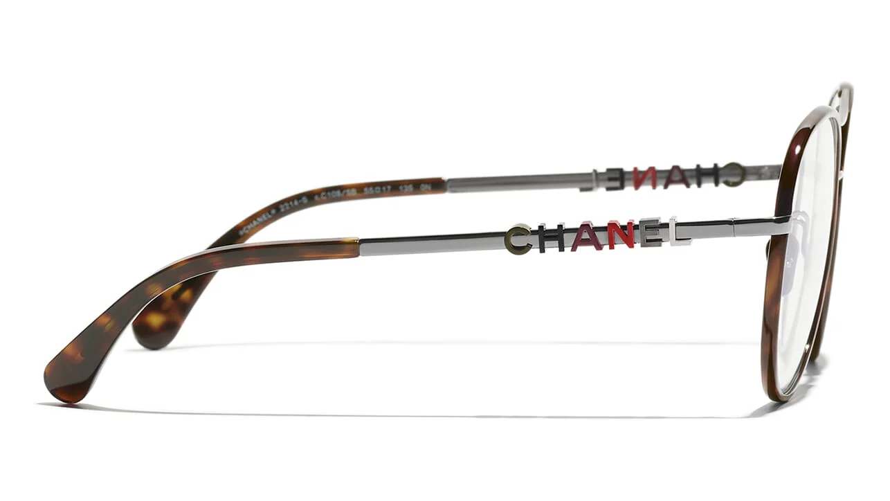 CHANEL 2214 C108 Glasses - Image 3