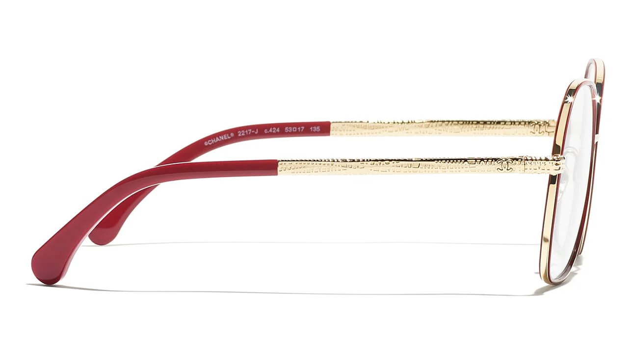 CHANEL 2217J C424 Glasses - Image 3