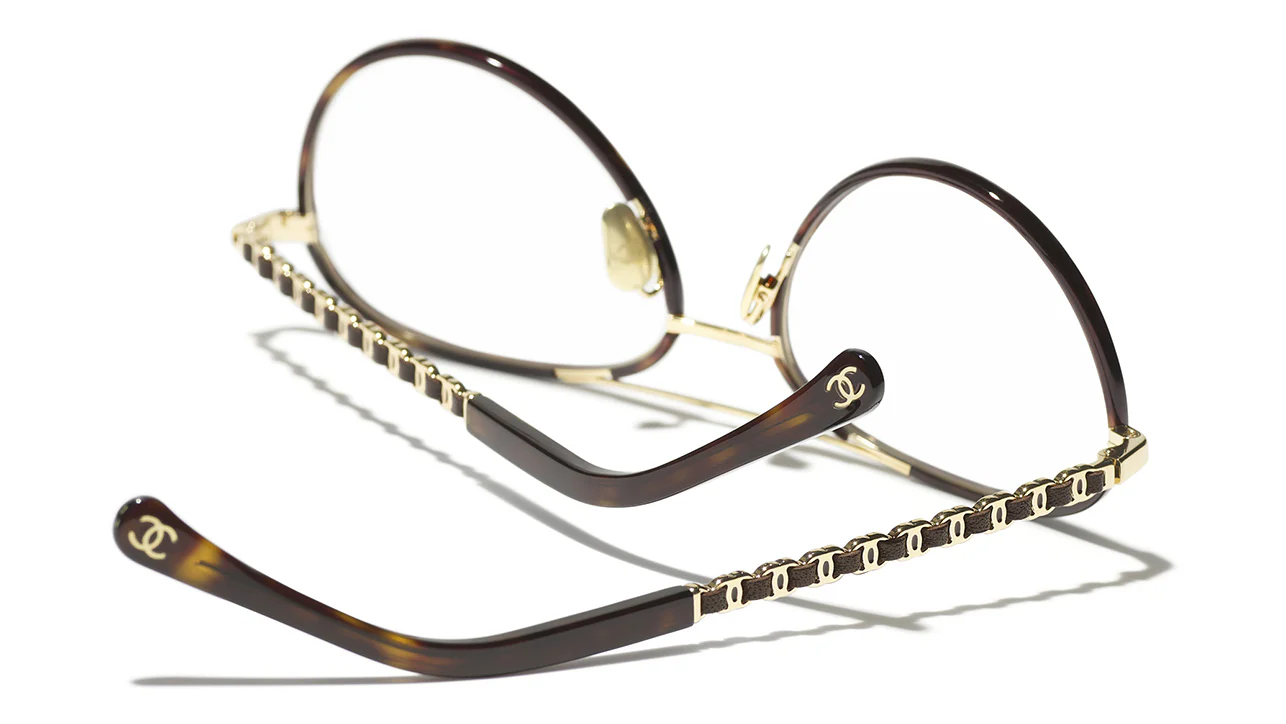 CHANEL 2224Q C429 Glasses - Image 4