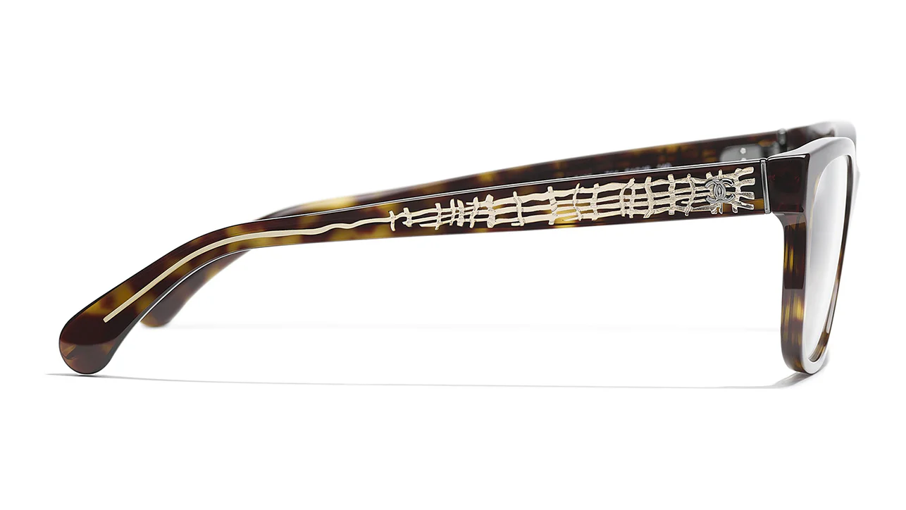 CHANEL 3406 C714 Glasses - Image 3