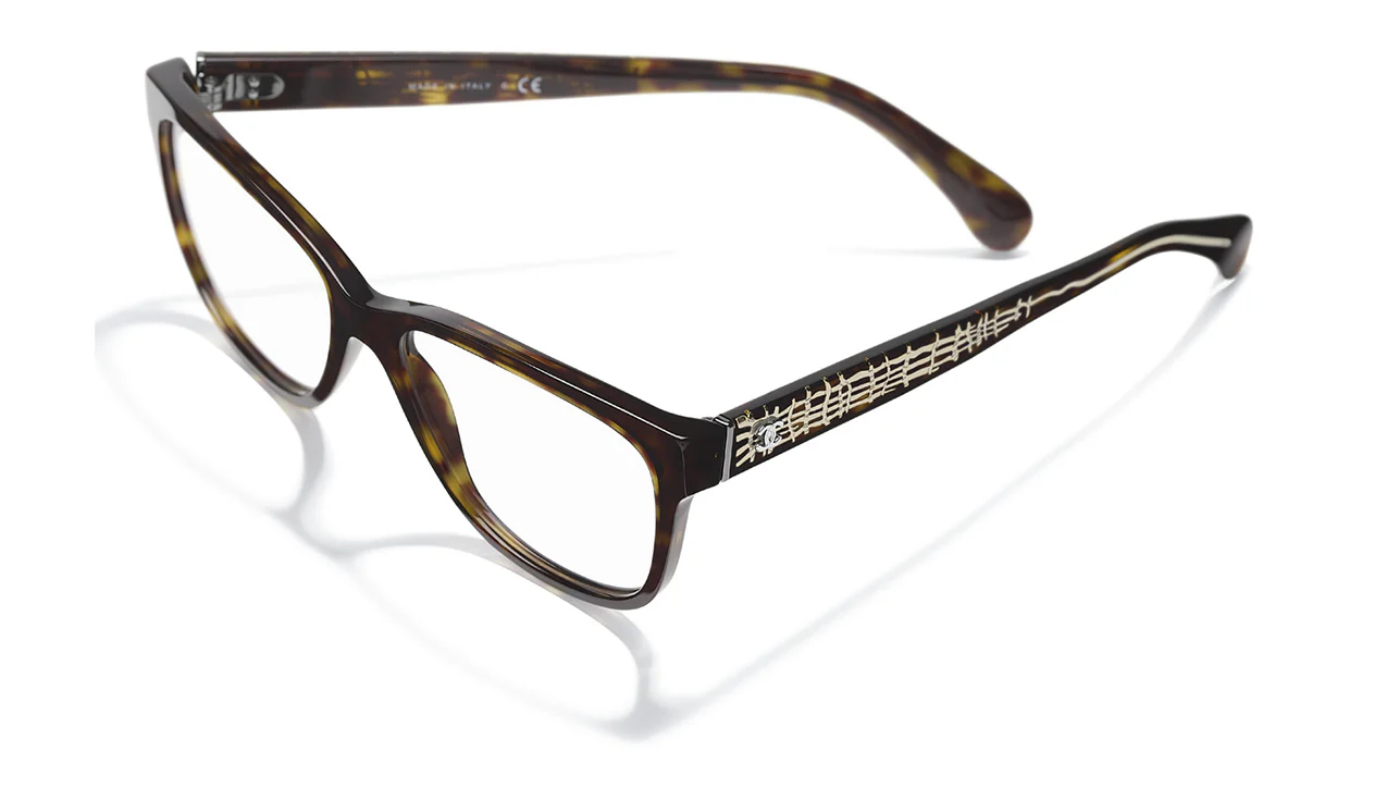 CHANEL 3406 C714 Glasses - Image 4