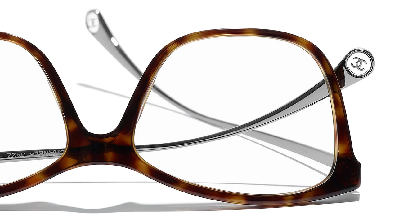 CHANEL 3422 C714 Glasses - Image 4