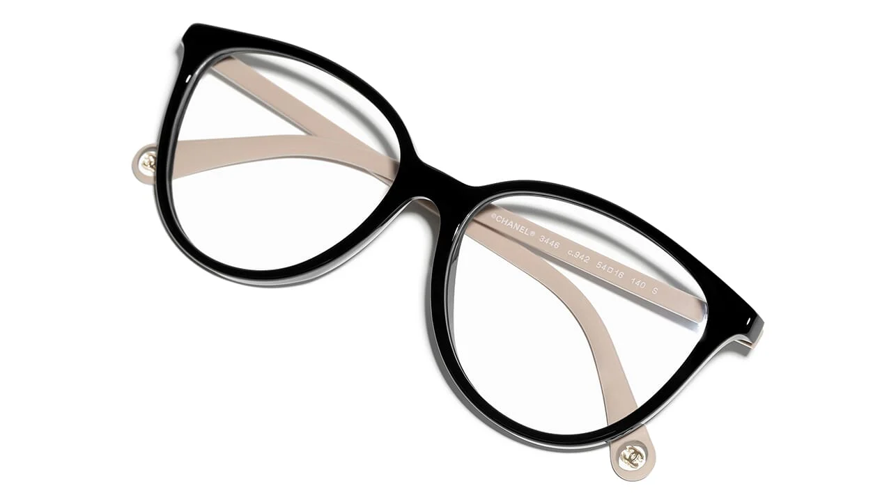 CHANEL 3446 C942 Glasses - Image 4