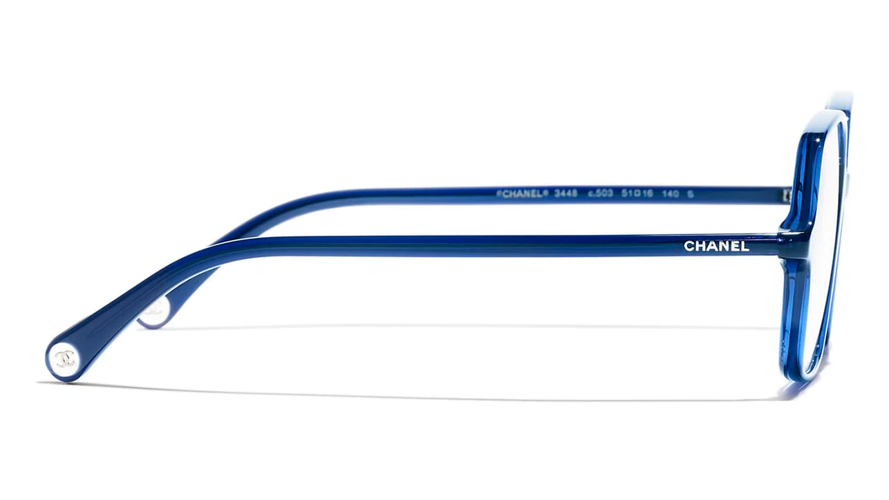 CHANEL 3448 C503 Glasses - Image 3