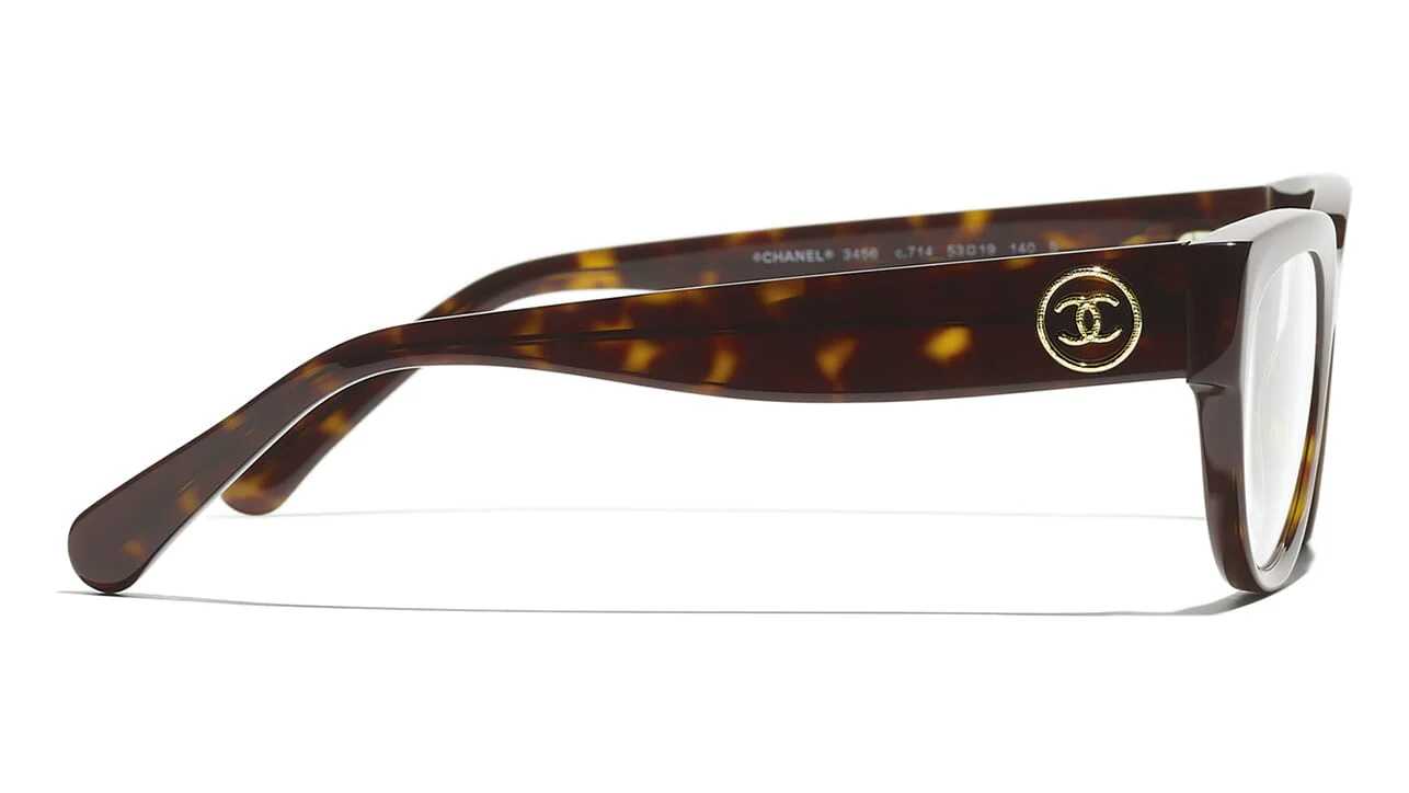 CHANEL 3456 C714 Glasses - Image 3