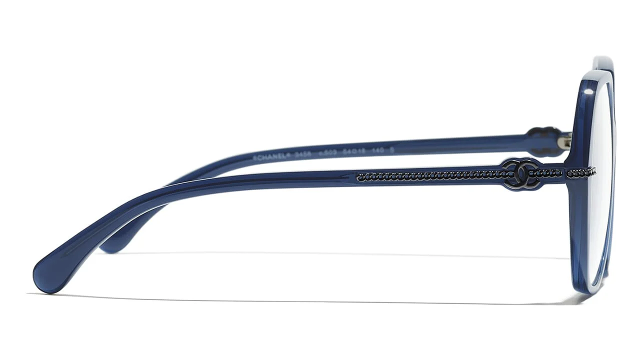 CHANEL 3458 C503 Glasses - Image 3