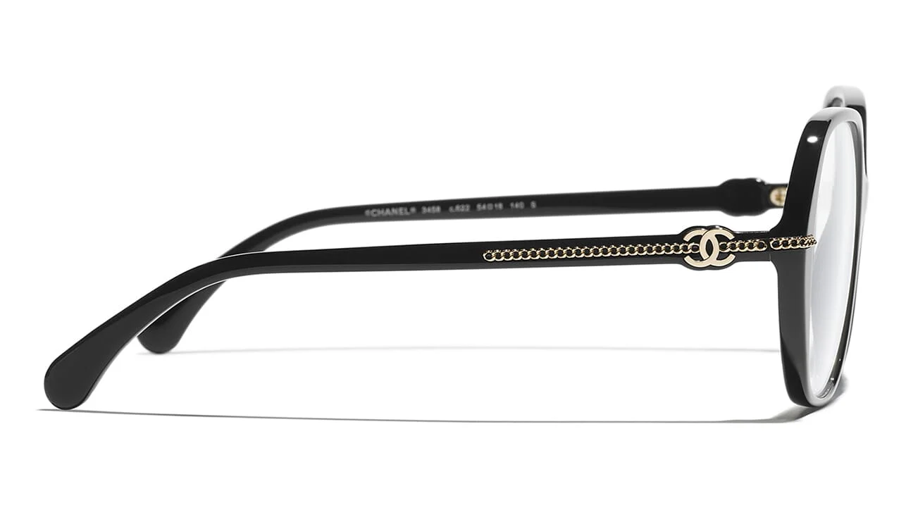 CHANEL 3458 C622 Glasses - Image 3