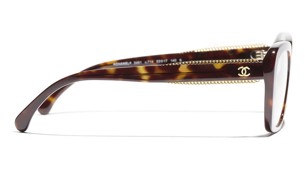 CHANEL 3461 C714 Glasses - Image 3