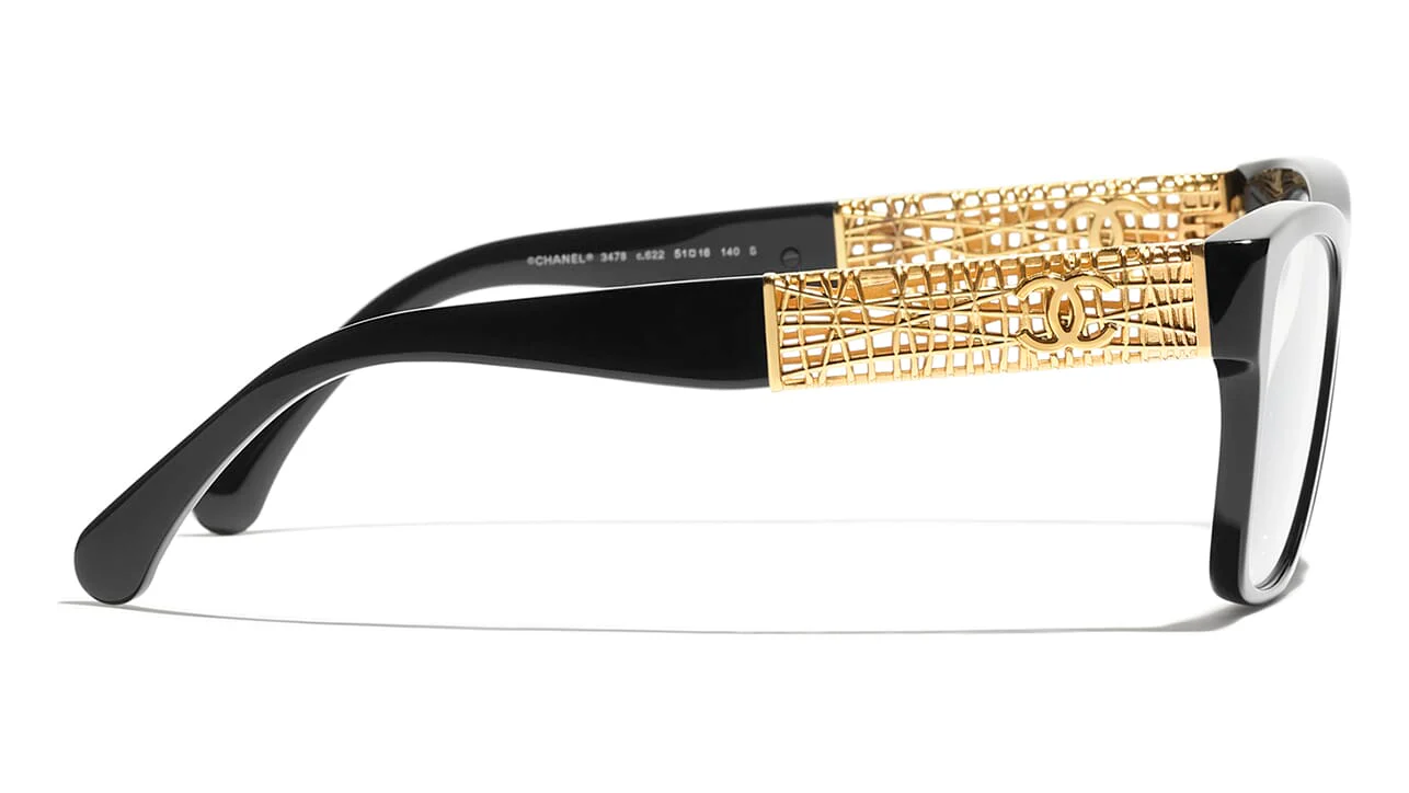 CHANEL 3478 C622 Glasses - Image 3