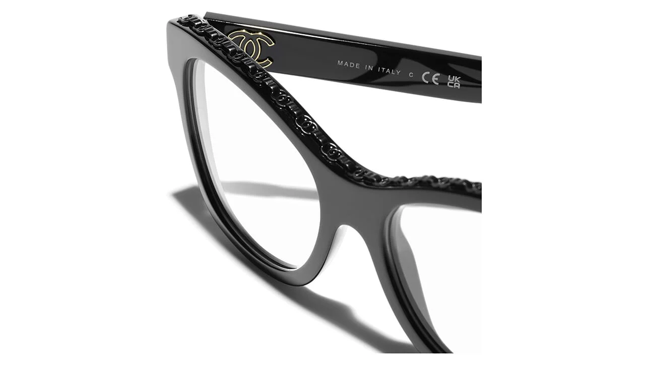 CHANEL 3482 C888 Glasses - Image 4