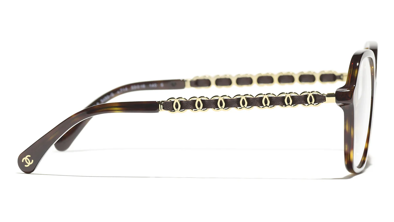 CHANEL 3489Q C714 Glasses - Image 3