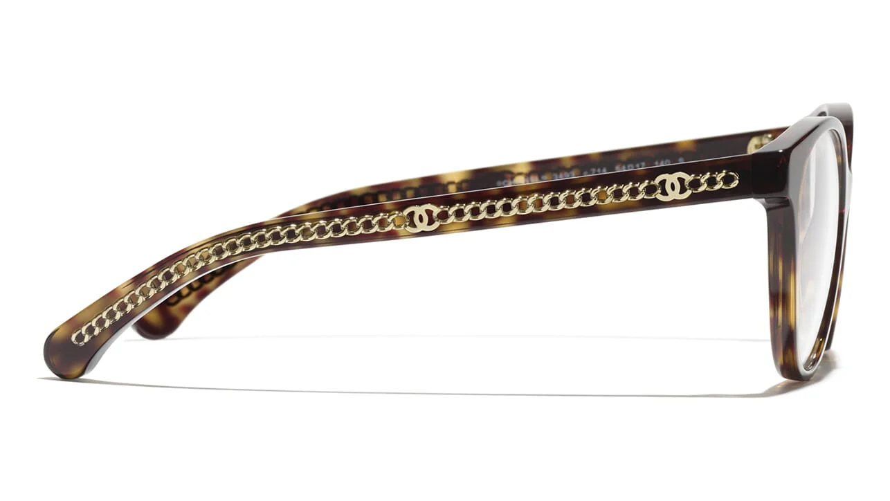 CHANEL 3493 C714 Glasses - Image 3