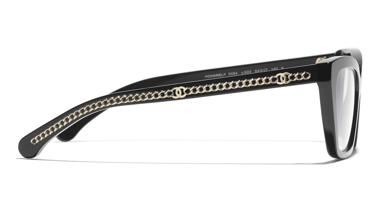 CHANEL 3494 C622 Glasses - Image 3