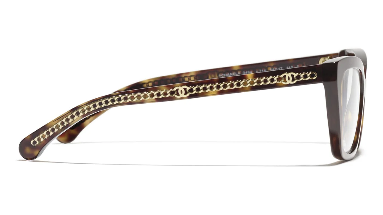 CHANEL 3494 C714 Glasses - Image 3