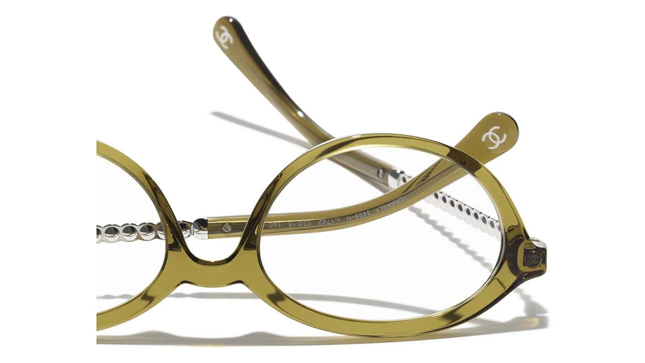 CHANEL 3499H 1742 Glasses - Image 4