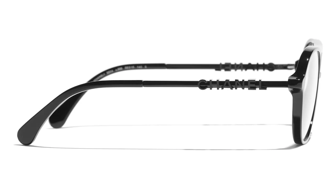 CHANEL 3504 C888 Glasses - Image 3