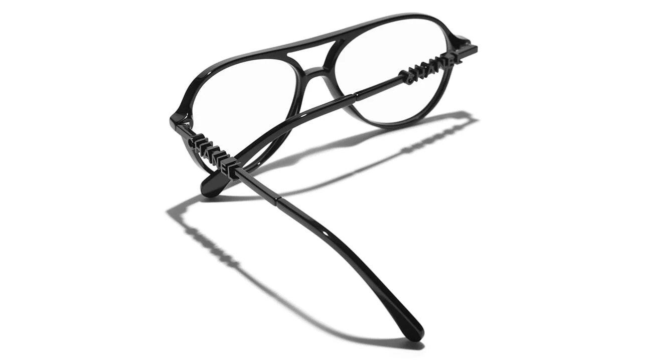 CHANEL 3504 C888 Glasses - Image 4