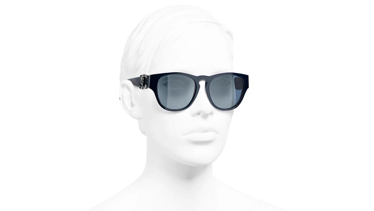 CHANEL 5455QB 1643/80 Sunglasses - Image 6