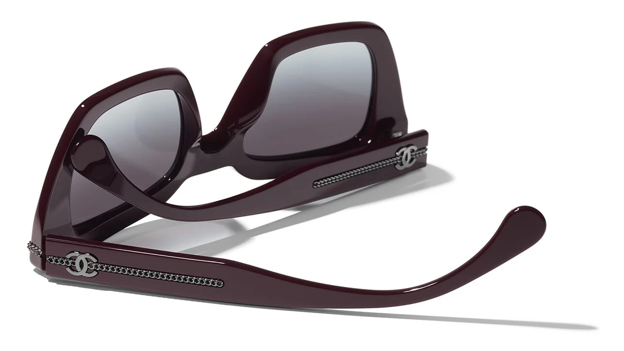 CHANEL 5509 1461/S6 Sunglasses - Image 4