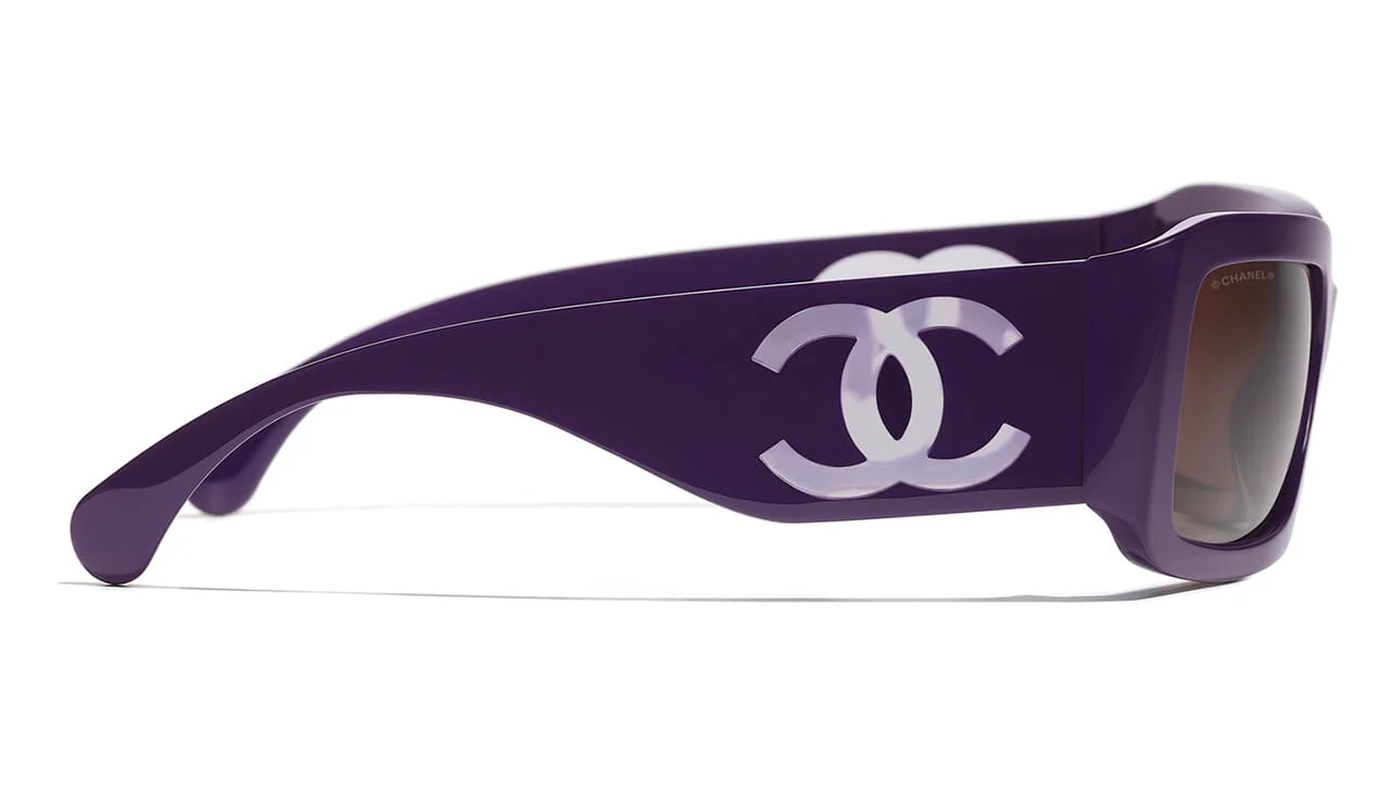 CHANEL 5526 1758/53 Sunglasses - Image 3