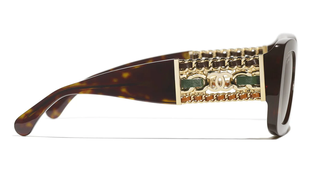 CHANEL 5535 C714/S9 Sunglasses - Image 3
