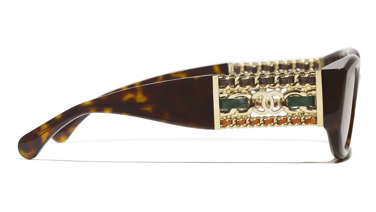 CHANEL 5536 C714/S9 Sunglasses - Image 3