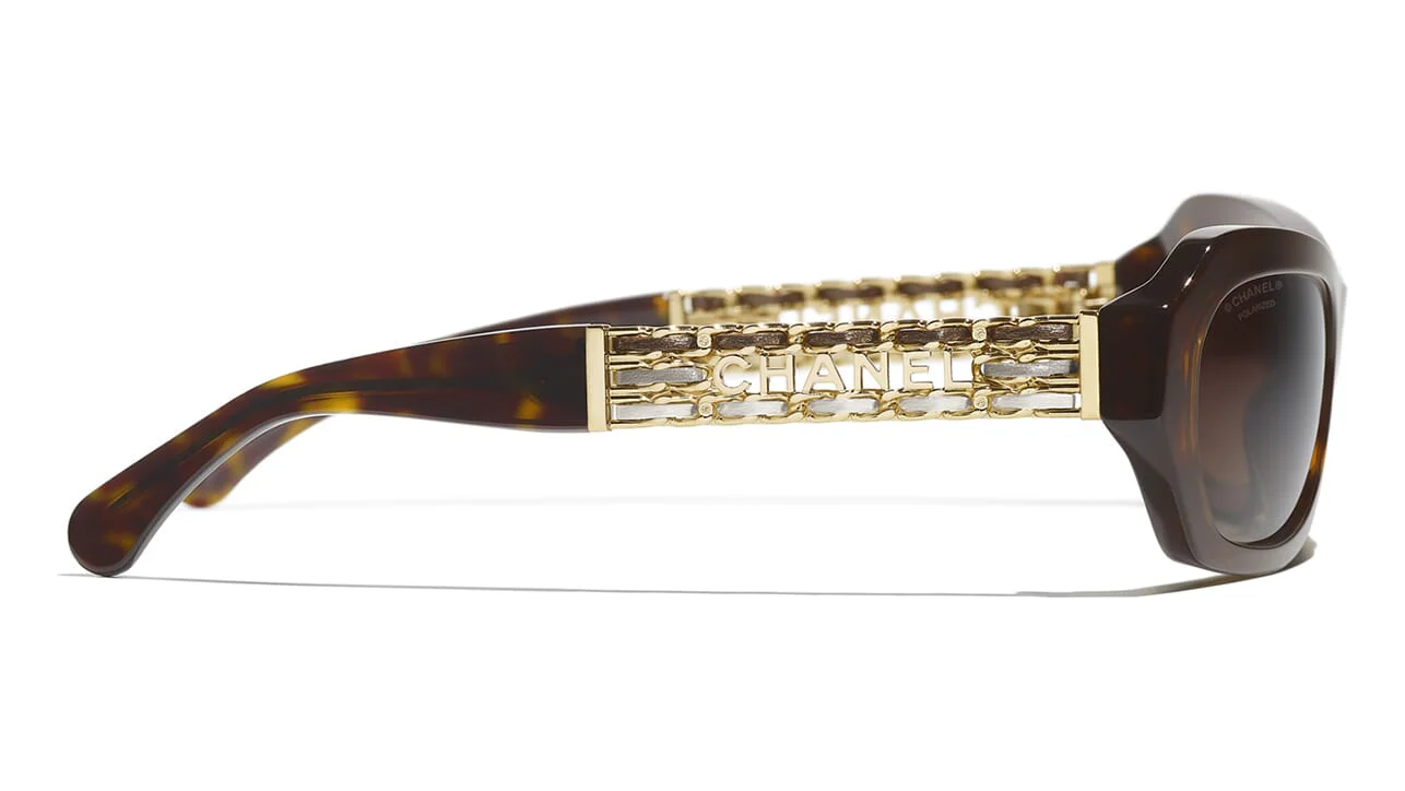 CHANEL 5537 C714/S9 Sunglasses - Image 3