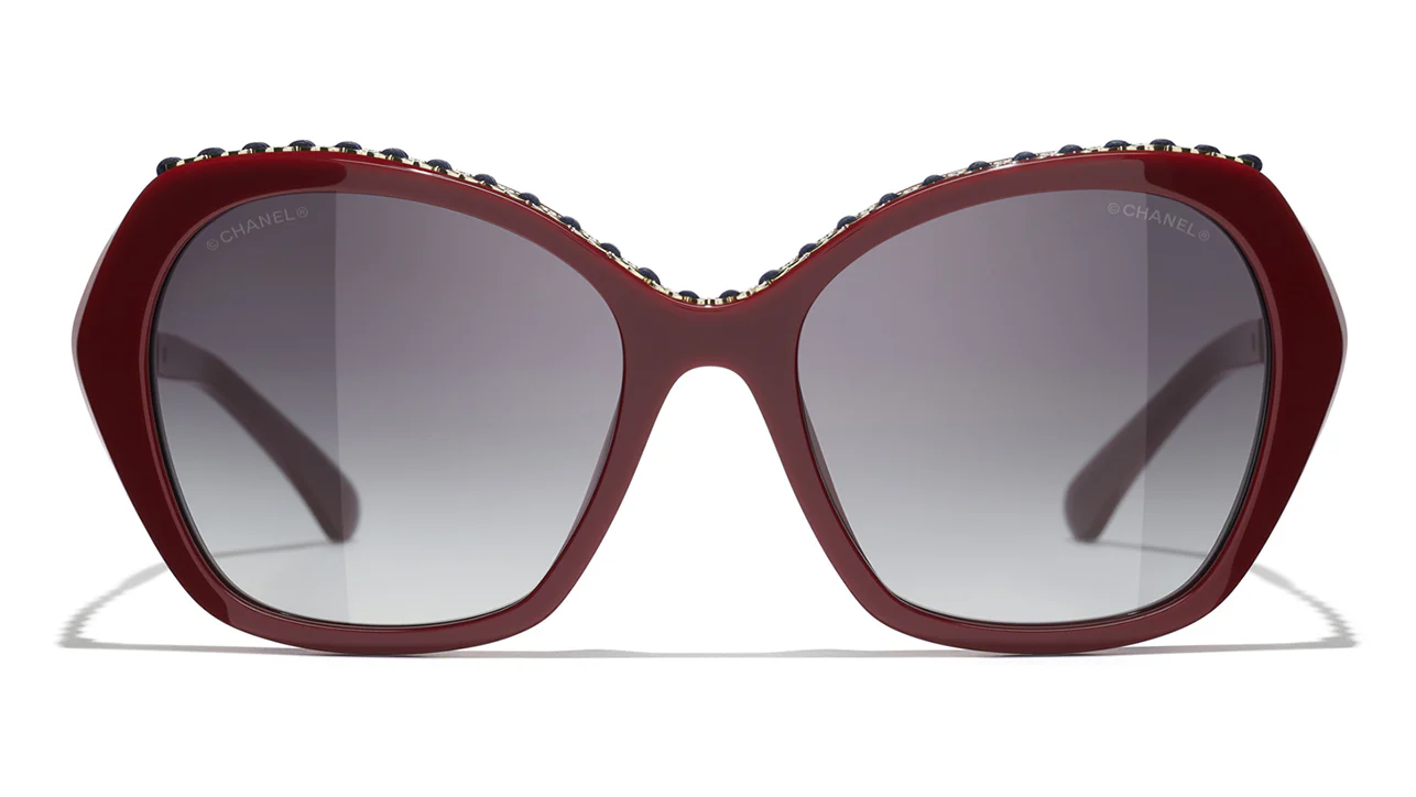CHANEL 5547Q 1792/S6 Sunglasses - Image 2