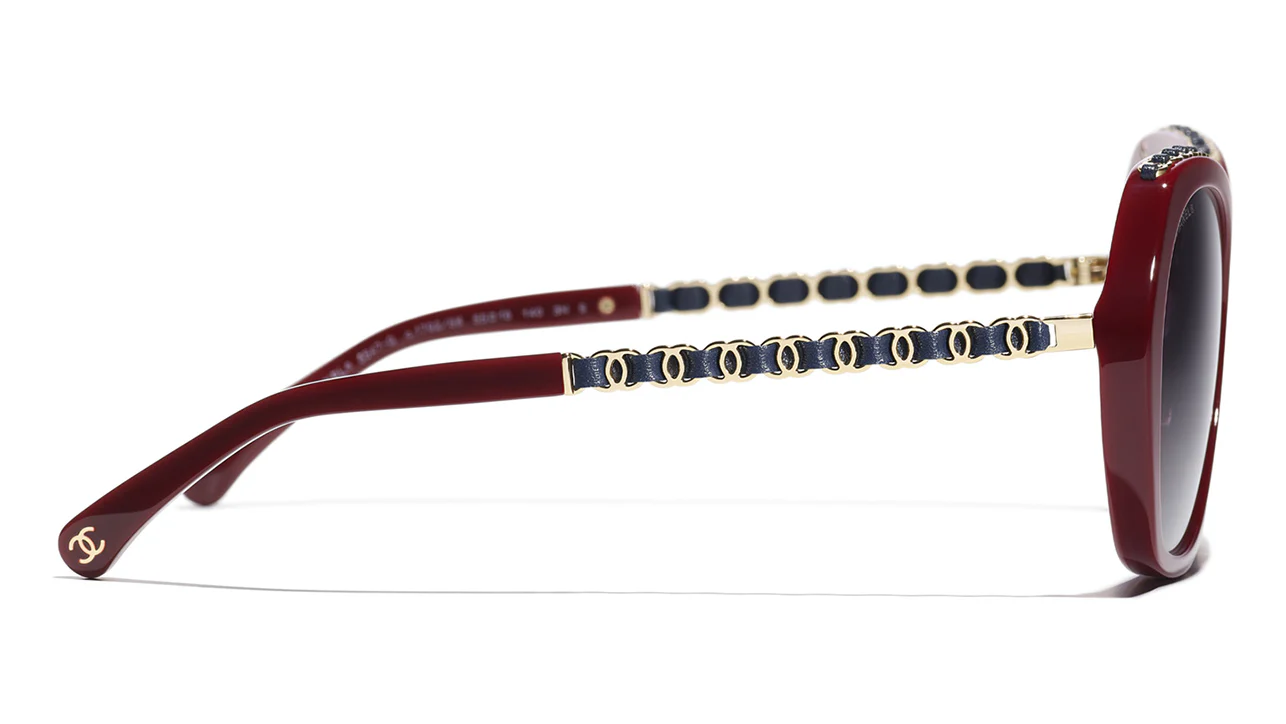 CHANEL 5547Q 1792/S6 Sunglasses - Image 3