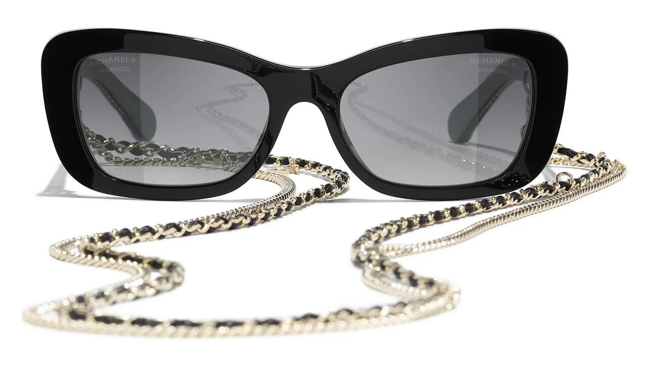 CHANEL 5553 C622/S8 Sunglasses - Image 2