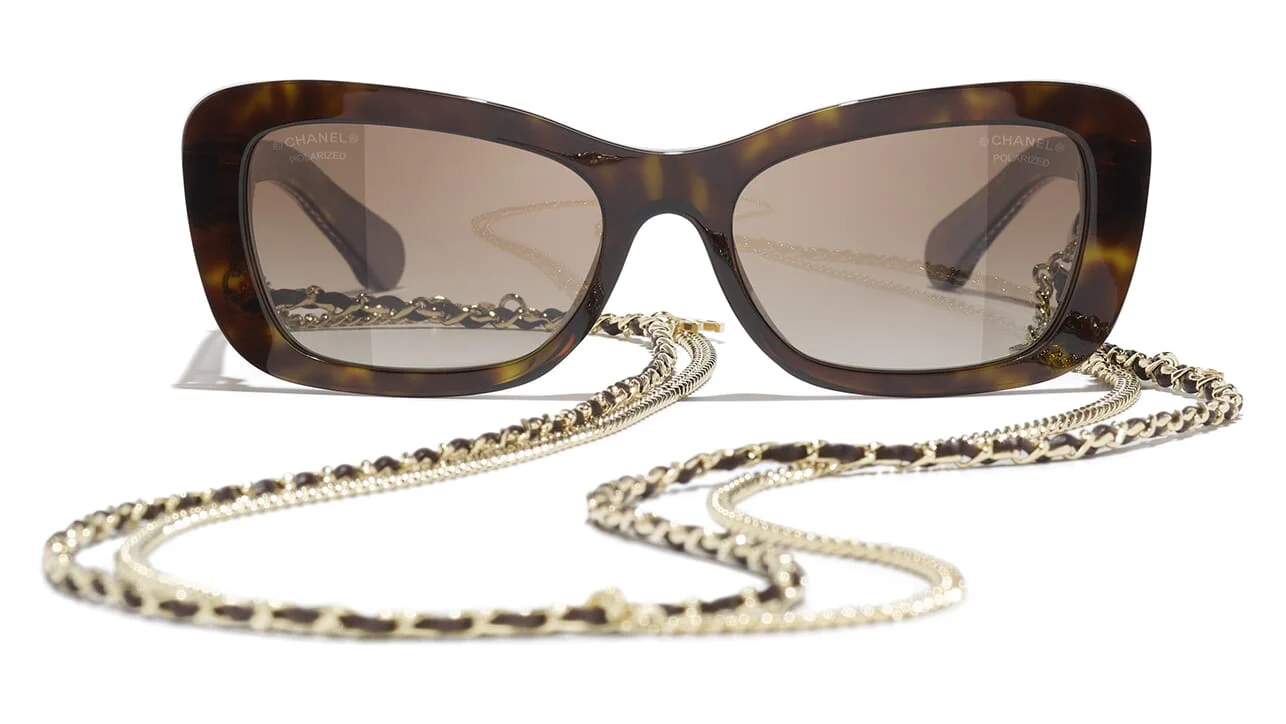 CHANEL 5553 C714/S9 Sunglasses - Image 2