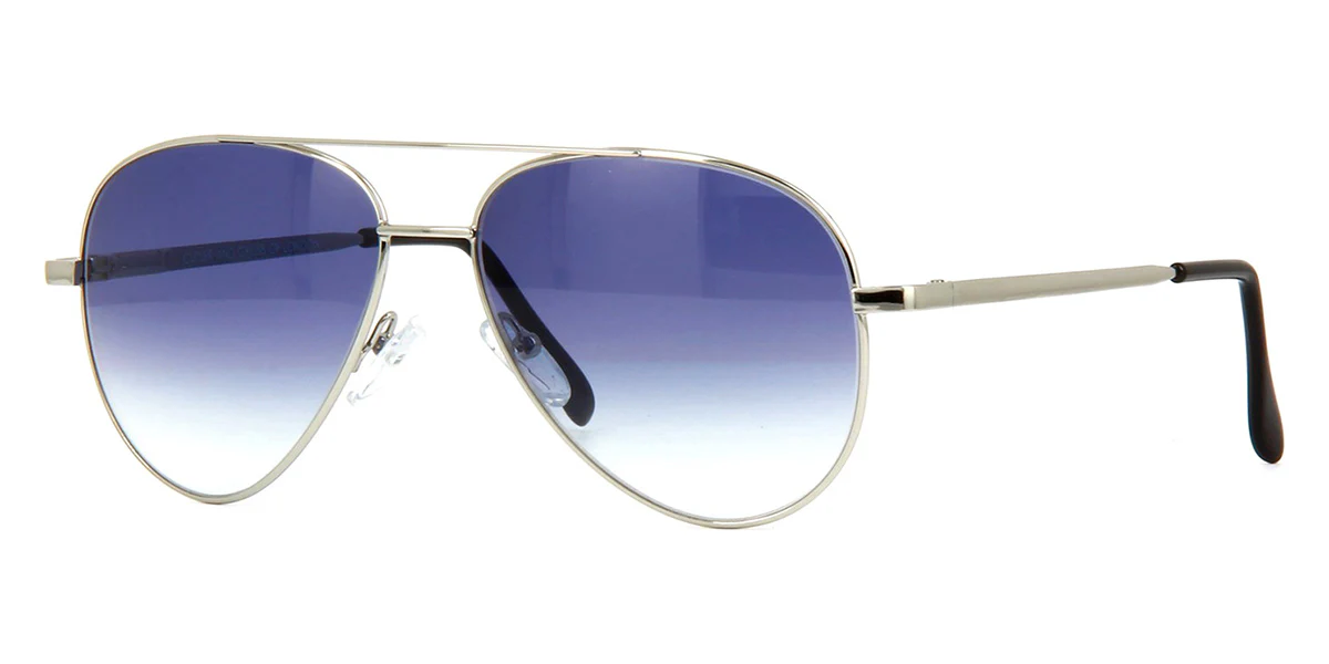 Cutler and Gross Sun 0740 Aviator Silver