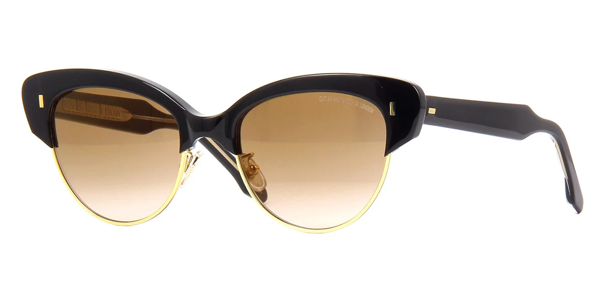Cutler and Gross Sun 1351 05 Black and Gold