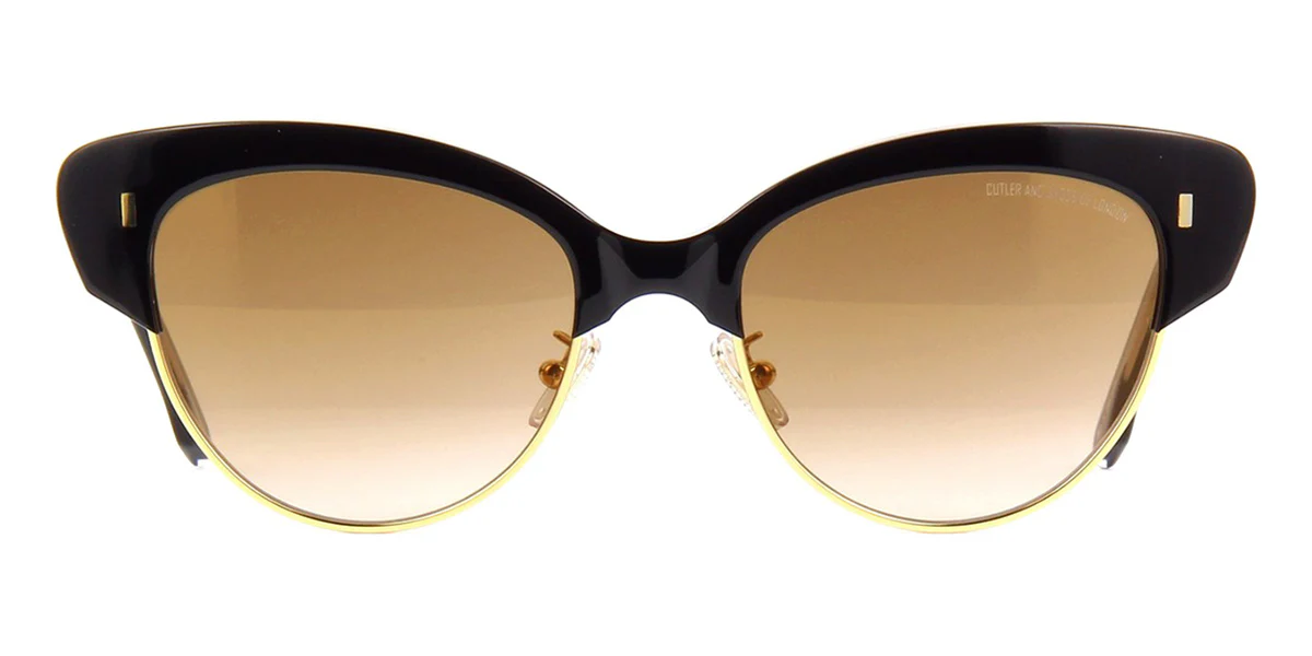 Cutler and Gross Sun 1351 05 Black and Gold - Image 2