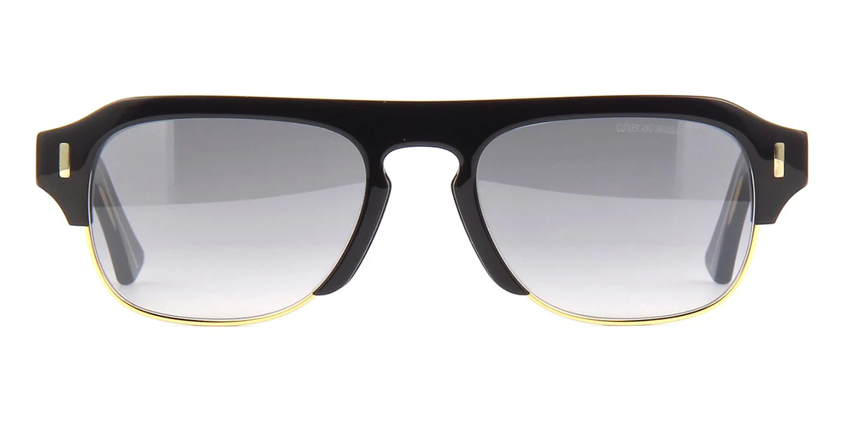 Cutler and Gross Sun 1353 01 Black and Gold - Image 2