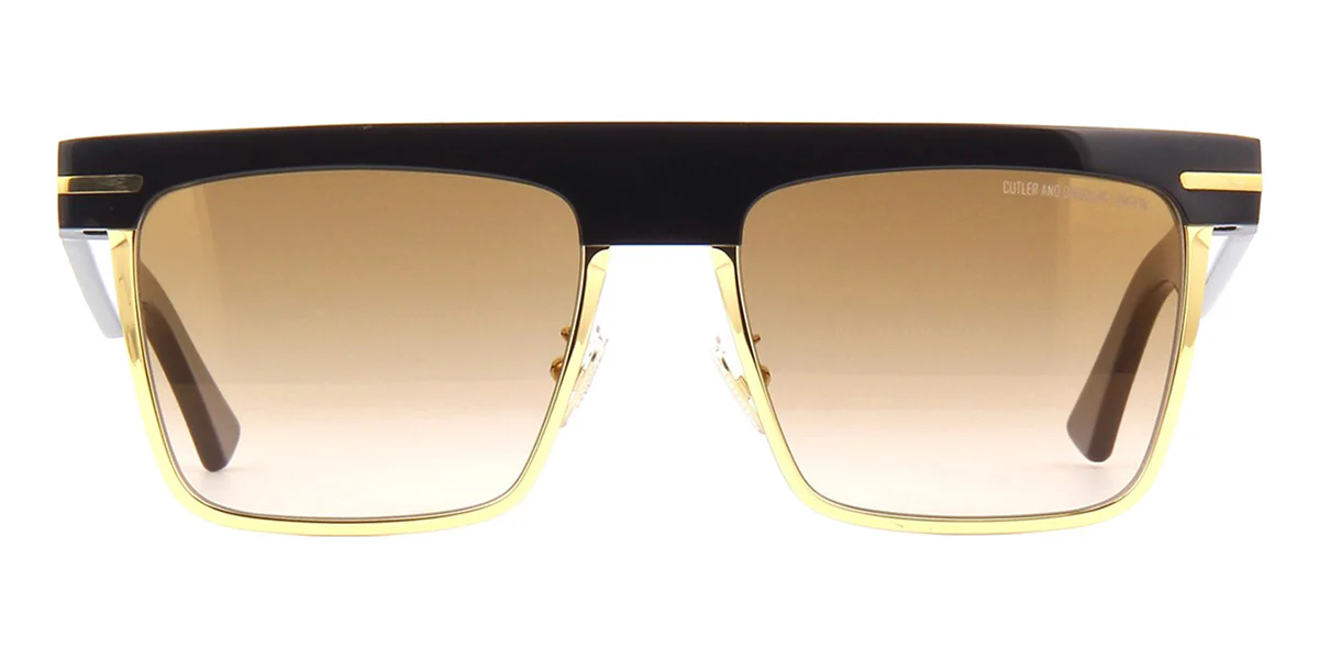 Cutler and Gross Sun 1359 01 Black and Gold - Image 2