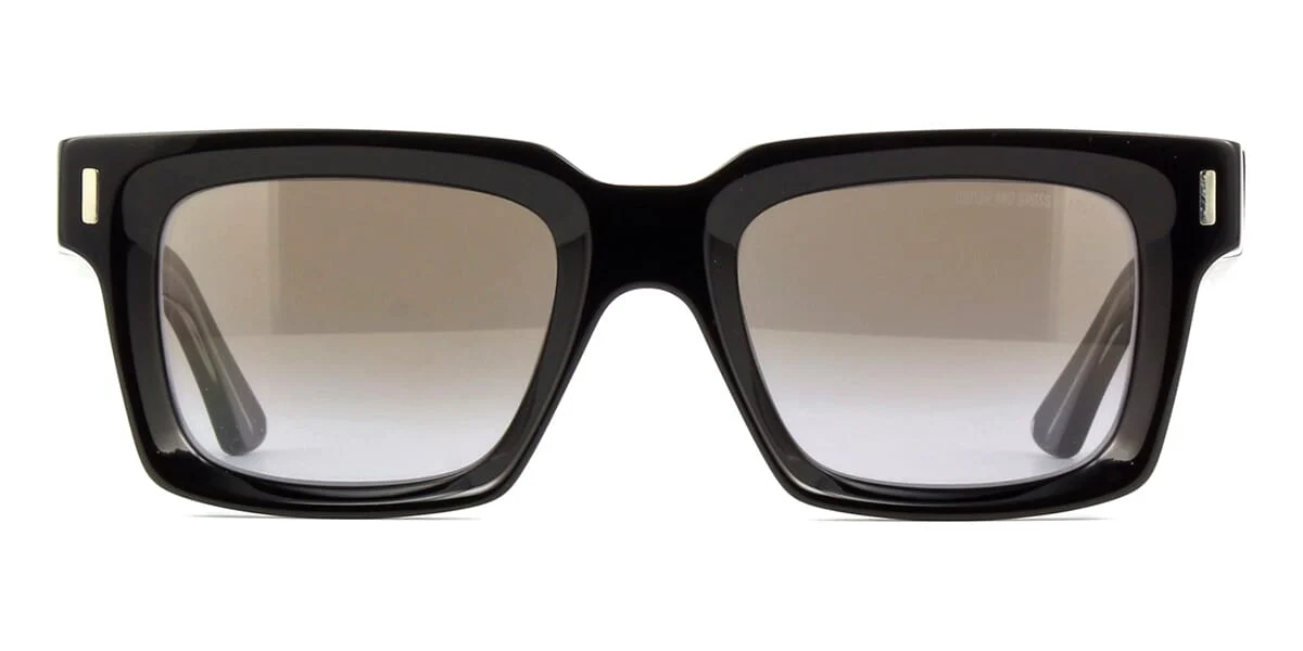 Cutler and Gross Sun 1386 01 Square Sunglasses - As Seen On Simon Pegg & Laurence Fishburne - Image 2