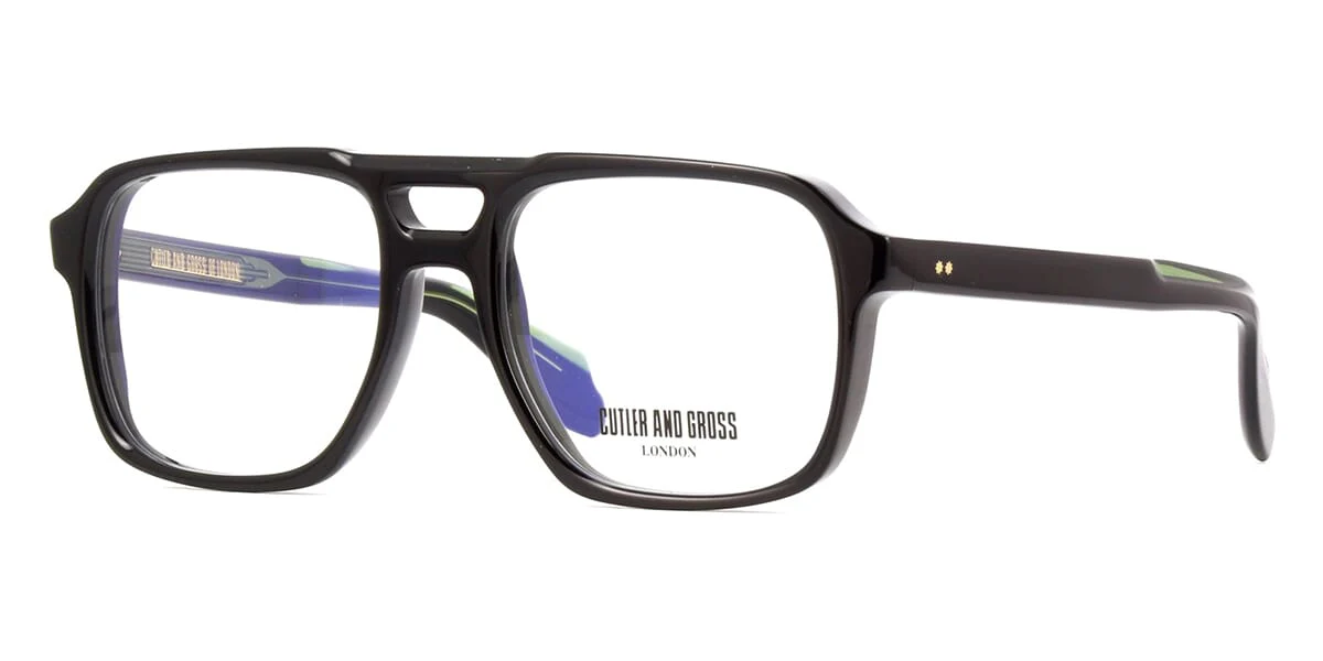 Cutler and Gross 1394 01 Black - As Seen On Matthew Macfadyen