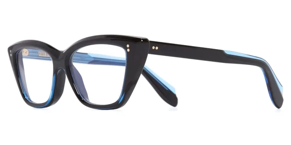 Cutler and Gross 9241 01 Blue on Black