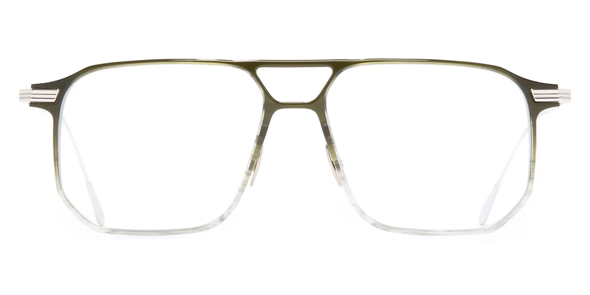 Cutler and Gross Aurum 0006 03 Green to Rhodium Grey Gradient - Image 2